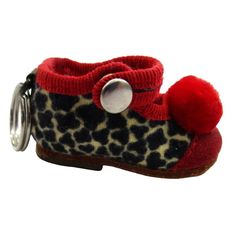 A Charming Tiger Finkli Shoe Keychain Featuring A Leopard Cheetah Or Giraffe Print Mary Jane Lindy Hop Shoe With A Red Suede Toe Cap. Adorned With A Red Pom Pom And A Working Snap, It Also Has A Suede Bottom And Comes With A Tag, Not Attached But Inside Miniature Shoe. Made In Sweden. Tiger Finkli Shoe Keychain Leopard Cheetah Print Mary Jane Lindy Hip Shoe Design Features A Red Suede Toe Cap Adorned With A Red Pom Pom Includes A Working Snap Suede Bottom Comes With A Tag Made In Sweden Features: Leopard/Cheetah/Giraffe Made In Sweden Measurements: Length 2.625 In / 7 Cm Width 1 In / 3 Cm Height 1.25 In / 3 Cm Condition: New Without Tags Tag Lindy Hop Shoes, Shoe Keychain, Mary Jane Shoe, Lindy Hop, Shoe Design, Dress Forms, Giraffe Print, Red Suede, Key Card Holder