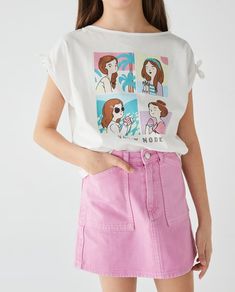 Girls' T-shirts · Children's Fashion · El Corte Inglés (1,178) Children's Fashion, Missoni, Girls Tshirts, Stella Mccartney, Graphic Prints, Alexander Mcqueen, Tory Burch, Versace, Face Mask