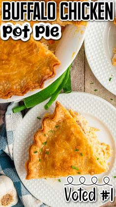 Turn leftover chicken into a delicious Buffalo Chicken dish with this easy dinner recipe! Perfect for busy nights, it’s quick, flavorful, and sure to be a family favorite. 🐔🔥 #BuffaloChicken #EasyDinner #LeftoverChicken Buffalo Chicken Pot Pie, Chicken Main Course, Vegetarian Pot Pie, Chicken Pot Pie Recipe, Pot Pie Recipe, Refrigerated Pie Crust, Easy Dinner Recipe, Best Instant Pot Recipe, Pot Pies Recipes