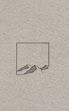 a drawing of two birds sitting on top of a piece of paper