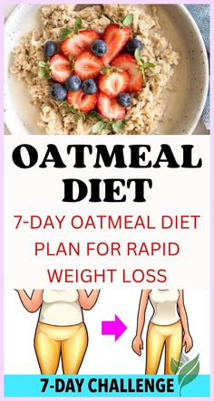 Beyond Oatmeal: Explore the Diverse World of Weight Loss-Friendly Grains! Oatmeal Diet Plan, Oatmeal Diet, Fruit Lunch, Meals Of The Day, Best Fat Burning Foods, Lose 10 Pounds, Makanan Diet, Diet Challenge, Losing 10 Pounds