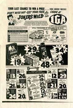 Vintage Newspaper Ads, 1960s Newspaper, Grocery Store Flyers, Vintage Supermarket, Grocery Store Ads, Vintage Flyer, Store Flyers, Grocery Store Design