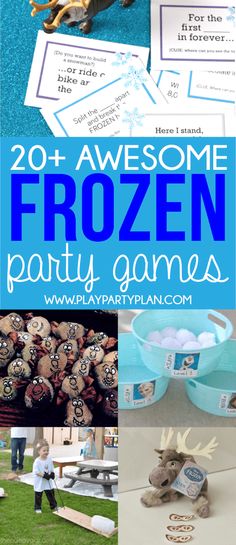 frozen party games for kids and adults