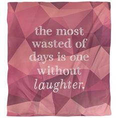 the greatest pleasure is spending time with family printed on pink polyester fleece blanket