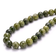 PRICES MAY VARY. Material：Taiwan Green Jade, Natural Semi-Precious Gemstone Size: 10mm in diameter, 38cm(15 inches) in length, about 38 pieces Energy: Each natural stone has its own unique element and chakra, which can protect the owner and give support to the wearer WIDE USAGE: Beads are excellent for DIY bracelets, necklaces, earrings and decorations.Best Special Jewelry Design Gift to your closest and most treasured people. NOTE: Each and every specimen is unique and you will receive ones sim Natural Gemstone Jewelry, Special Jewelry, Color Tone, Beads For Jewelry Making, Jade Beads, Green Jade, Beads For Jewelry, Jade Green, Jewelry Making Beads