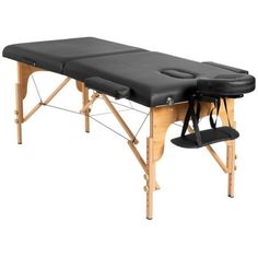 With the adjustable and foldable design this premium massage table offers great convenience for therapists. The height and headrest can be adjusted to fit therapists of different heights and meet various needs. Besides the foldable and lightweight design allows you to carry this spa bed with ease and store it easily. The included carrying bag gives extra convenience. Constructed of a solid beech frame with support steel cables this high-quality massage table is durable and stable to hold up to 4 Spa Massage Bed, Spa Bed, Cradle Bedding, Portable Spa, Massage Bed, Massage Table, Facial Spa, Kitchen Roll, Chair Bed