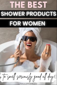 "These shower products are SO good! Some of them even have the most beautiful aesthetic too and i love using them in my shower routine!" These are the BEST shower products ever to smell good all day long and are the best shower products for women too based on popularity and reviews! These shower products for skin and beauty are the best shower routine products and they smell so good too! We've even included some top picks for the best after shower hair products!