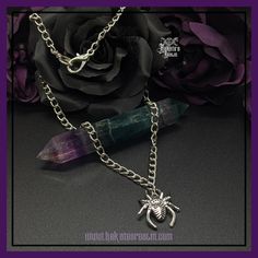 🕷️⛓Adjustable Spider Chain ~ Wear as a Bracelet, Choker, or Necklace!
📣Subscribe to Emails to Stay Informed!
.
🖤Thanks for being on this journey with us!🖤
🦇🐾And remember, 5% of every purchase helps us give back. Thank you for your support and helping us make a difference too!
.
#hekatejewelry #hekate #spiderjewelry #spookyjewelry #halloween #halloweenjewelry #halloweenvibes #witchystyle #witchyjewelry #witchyvibes #witchythings #gothjewelry #grunge #grungestyle #grungelife #heavymetal Victorian Goth Jewelry, Rocker Jewelry, Vampire Jewelry, Leather Choker Collars, Spider Jewelry, Dark Jewelry, Grunge Jewelry, Goth Earrings, Gothic Earrings