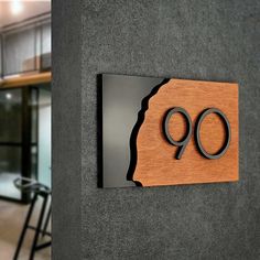 Shop a wide selection of Sherwood Door Signs at ❰BSign Store❱ ✓ Enhance your space with unique and customizable signs ✓ Different materials & colours ☝ Loyal price ✓ Worldwide Shipping ✓ Quick delivery ➤ Explore now! Make A Door, Address Signs, Wooden Numbers, Modern House Number, House Number Plaque