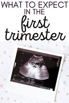 the cover of what to expect in the first trimester, with an image of a baby's breast