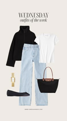 Outfits of the Week: Part 2 | Erika Marie Fall Shopping Outfit, Summer College Outfits, Erika Marie, Outfit Ideas For School, Outfits Of The Week, Uni Outfits, Weekly Outfits, Lookbook Outfits