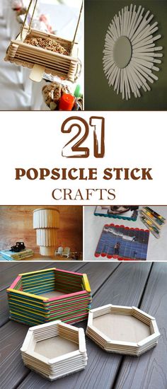 popsicle stick crafts that are easy to make