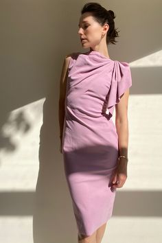 The Ellesmere is a wonderful cocktail dress option. It can go day to night for all of your event needs. True to size 68% polyamide | 32% elastane Made in Toronto | Fabric milled in Italy Machine washable Pre-draped Mini Dress For Gala, Fitted Pre-draped Asymmetrical Cocktail Dress, Sleeveless Pre-draped Mini Dress For Gala, Pre-draped Sleeveless Mini Dress For Gala, Spring Pre-draped Fitted Maxi Dress, Evening Sleeveless Dressy Dresses, Spring Pre-draped Ruched Mini Dress, Dressy Sleeveless Evening Dresses, Feminine Stretch Midi Dress For Formal Occasions