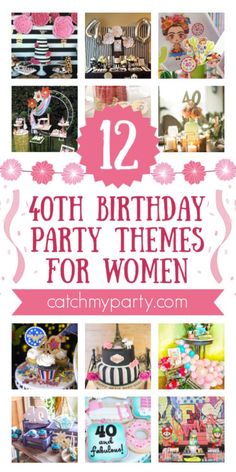 the top ten birthday party themes for women