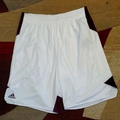 Adidas Crazy Explore Mens Basketball Shorts Nwt White Adidas Sports Shorts, Adidas Sporty White Athletic Shorts, Adidas White Sports Shorts, Adidas White Cotton Athletic Shorts, Adidas White Sporty Shorts, Adidas White Casual Shorts, Adidas Casual White Shorts, White Cotton Adidas Shorts, Adidas Crazy