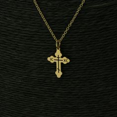 Orthodox Cross Necklace - Sterling Silver Jewellery - Gold and Rose Gold Options Embrace timeless elegance with our Orthodox Cross Necklace! This beautifully handcrafted piece features a dainty Orthodox Cross pendant, making it a meaningful accessory for everyday wear or special occasions. It's the perfect gift for yourself or a loved one. WHY YOU'LL LOVE THIS NECKLACE: * Meaningful Design - The Orthodox Cross is a symbol of faith and devotion. * High-Quality Materials - Made from solid 925 Ster Orthodox Cross Necklace, Christian Crosses, Schmuck Gold, Meaningful Design, Orthodox Cross, Pendant Making, Sterling Silver Cross Necklace, 20 Gifts, Jewellery Gold