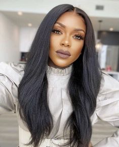 Yaki Hair, Wigs Hairstyles, Awesome Hairstyles, Ethnic Hairstyles, Afro Textured Hair, Baby Hairs, Hair Wigs For Women, Love Your Hair, Penteado Cabelo Curto