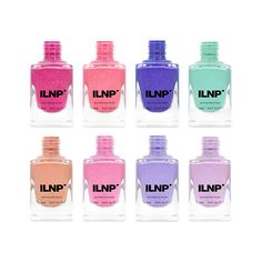 This listing is for the 8 piece 2019 ILNP Sugar Lush Collection It will contain 1 of each of the following polishes: Party Hat Paper Heart Sweet Dreams Riding Waves Dreamsicle Gumdrop Wrapped Up Soft Serve For more details on each product, please visit their individual listings. Lush Collection, Ilnp Nail Polish, Essie Nails, Christmas Nail Polish, Spring Nail Polish, Nail Glam, Holographic Nail Polish, Nail Polish Swatches, Cute Gel Nails