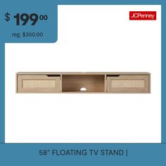 the tv stand is $ 599 00 reg $ 350 00 and it's free shipping