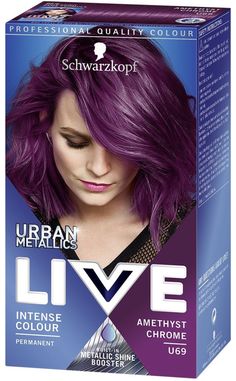 Amethyst Hair, Purple Hair Dye, Bright Purple Hair, Dyed Hair Pastel, Permanent Hair Dye, Hair Color Purple, Hair Color Pink