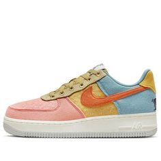 (WMNS) Nike Air Force 1 Low Next Nature 'Sun Gold Hot Curry' DV3808-700 (AF1/SNKR/Skate/Casual/Low Top/Women's/Recyclable Materials) Casual Athletic Shoes, Recyclable Materials, Nike Free Shoes, Nike Air Force 1 Low, Casual Athletic, Air Force 1 Low, Nike Air Force 1, Air Force 1, Nike Free