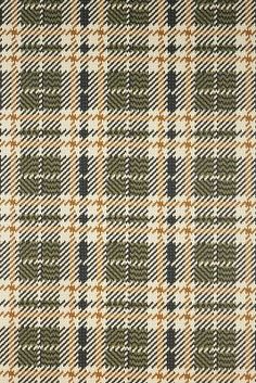 a green and white checkered fabric