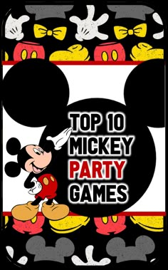 the top 10 mickey party games