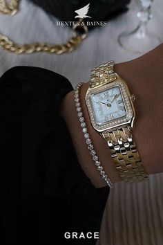 Gold Wrist Stack, Classy Accessories Women, Watch Stack, Expensive Jewelry Luxury, Jewelry Accessories Ideas, Jewelry Fashion Trends