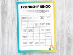 a printable game for friends to play with