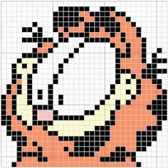 an orange and black cross stitch pattern with the letter c in it's center