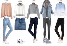 Junior High School Outfits, Cute School Outfits, Spring Outfits For School, College Outfits Winter, Mode Shoes, Winter Outfits For School, Teenage Outfits, Summer School Outfits