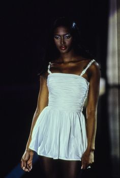 Naomi Campbell Versace Spring 1995, Versace 1995 Spring, Gianni Versace Spring 1995, Naomi Campbell Versace, Versace Spring 1995, Vogue 90s, 90s Editorial, Versace 1995, Versace Dresses