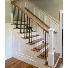 Wrought Iron Railings Stairs Decor Ideas, Painted Stair Railings, Indoor Stair Railing, Iron Stair Balusters, Black Stair Railing, Metal Stair Railing