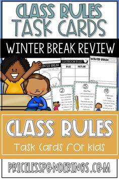 the winter break review for class rules