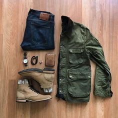 Mens Fashion Swag, Mens Fashion Coat, Mens Fashion Denim, Thursday Boots, Rugged Men, Mens Fashion Rugged, Denim Boots, Mens Boots Fashion, Mens Fashion Urban