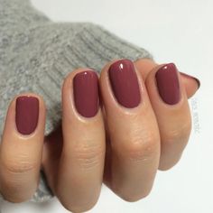 manicure Simple Fall Nails, Fall Nail Art Designs, Subtle Nails, Nail Colors Winter, Short Nails Art, Makijaż Smokey Eye, Fall Nail Colors, Gel Nail Designs