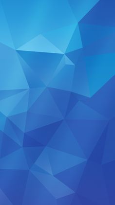 an abstract blue background with triangular shapes