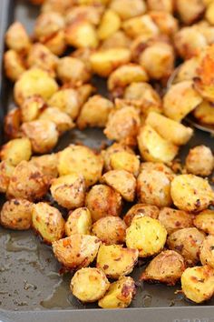 the food is being prepared and ready to be eaten in the oven or on the grill