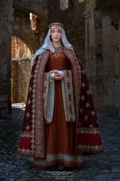 Historical Fashion Medieval, Century Clothing, Medieval Clothing, Medieval Dress