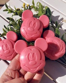 Mickey Mouse Soap by NewDawnAesthetics on Etsy Mickey Mouse Candle, Mickey Bathroom, Peace Candle, Adult Christmas Party, Fancy Soap, Baby Clothes Organization, Big Rangoli Designs, Glycerin Soap, Bath Products