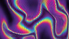 an abstract background with wavy lines and colors