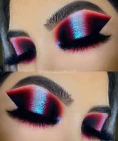 Welcome To The Dark Side, Drag Make-up, Makeup Tumblr, Goth Glam, Face Paint Makeup, Quick Makeup, Red Makeup, Dope Makeup