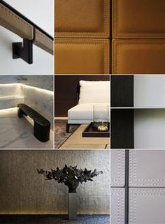 several photographs of different types of furniture and decor in various colors, shapes and sizes