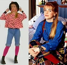 Dear Edwina, 90's Costume, Girl In The Box, 90s Style Icons, 90s Themed Party, Subculture Fashion, 90s Early 2000s Fashion, Clarissa Explains It All, 2000s Disney