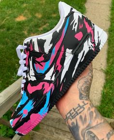 Jordans Custom, Custom Jordan Shoes, Mens Air Force 1, Mens Air Force, Healthy Flour, Customized Shoes, Custom Jordans, Futuristic Shoes