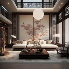 Chinese Living Room Asian Style, Chinese Interior Design Traditional, Chinese House Interior, Modern Asian House, Chinese Apartment, Sakura Wall, Bag Background