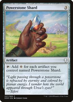 powerstone shard magic the gathering dominaria dom-227 Winston Marshall, Magic Gathering, Seth Thomas, Tcg Cards, Mtg Cards, Fantasy Items, Power Stone, Magic The Gathering Cards, Magic Cards