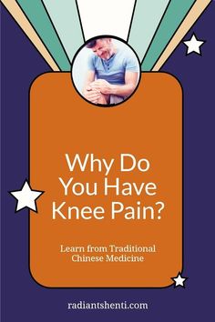 Why do you have knee pain? Many people find a holistic health approach to pain management useful. Radiant Shenti explains knee pain from a Traditional Chinese Medicine perspective. Relieve Sinus Congestion, Pain Management Techniques, Chronic Pain Management, Relieve Back Pain, Acupressure Points