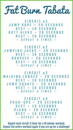 Workout Tabata, Workout Fat Burning, Tabata Workout, Tabata Workouts, Fitness Exercises, Cardio Training, Trening Abs, Workout Fitness