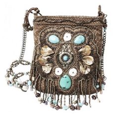 ☮ Bohemian Style ☮ Bohéme Mary Frances, Hippie Bags, Boho Bags, Back To Nature, Beaded Bags, Hippie Chic, Hippie Style, Beautiful Bags, Boho Hippie